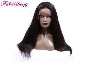 China 14 Human Hair Front Lace Wigs Pre Plucked Lace Wig Natural Hairline on sale