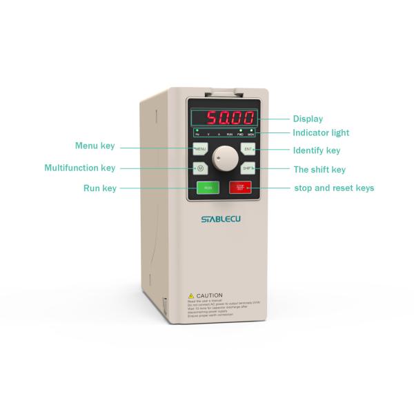 0.75KW 1.5KW 2.2KW 3.7KW 3 Phase Motor VFD For CNC Machine