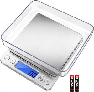 China Digital Kitchen Scale 3000g/ 0.1g, Pocket Food Scale 6 Measure Modes, LCD, Tare, Digital Scale Grams And Ounces on sale