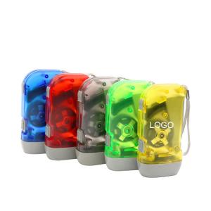 Quality Colorful Enviornmental Hand Electricity Flashlight Logo Customized for sale