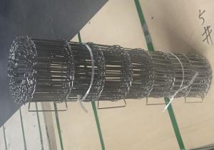 China DIN 0.9mm to 2.8mm Wire Conveyor Belt Single Loop Edge Or Double Loop Edge on sale