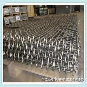 Crimped Steel Wire Mesh Screen for Mine punched vibrating mesh/Stainless steel architectural metal mesh / crimped wire