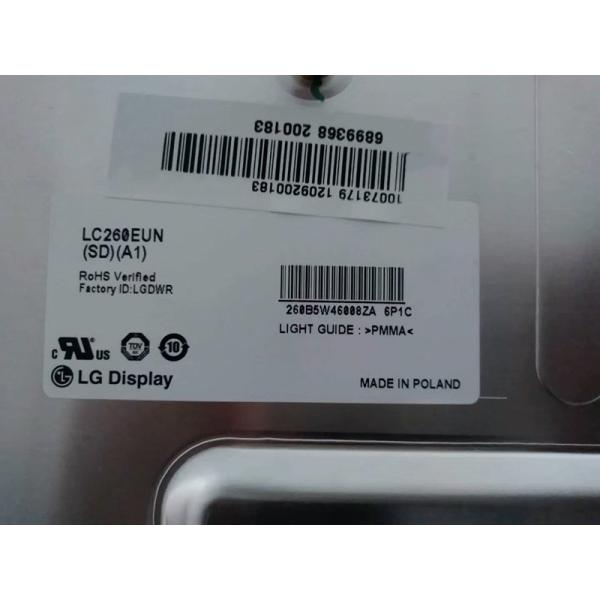 LG Display 26.0" 60PPI1366x768 TFT LCD Panel 350cd/m2 LC260EXN-SDA1