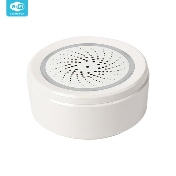 Temperature And Humidity Sensor Multiple Siren Alarm Sound Selection
