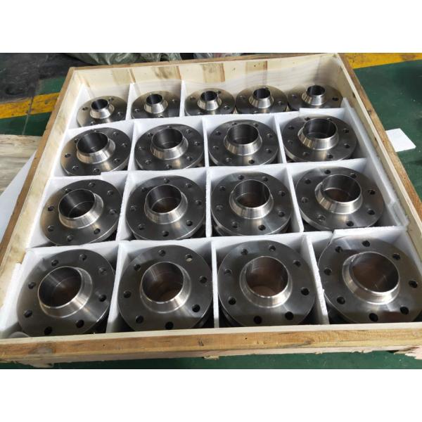 ASTM B381 Rustproof Titanium Weld Neck Flange Gr12 Polished Surface