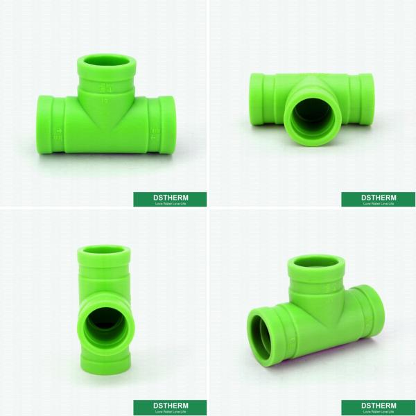 Double Color Nano Pipe Manufacturer CE Certification ISO PPR Pipe for Water Supplier