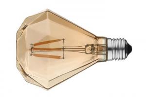 China Customized Diy Filament Light Bulbs ,  Special Glass E27 Led Light Bulb 8w on sale