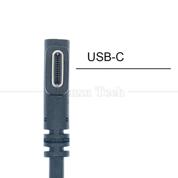 1M 1.5M 2M 3M Sync Data Charging 90 Degree Angle USB Type C Charger Cable for Phone Tablet Camera