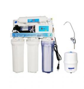 Quality Manual / Auto Flush Ro Reverse Osmosis Water Filter Home Water Treatment Systems for sale