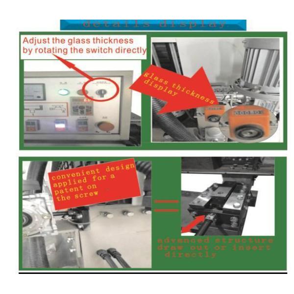 Glass Edging Machine for Pencil Edge/Flat Edge/Chamfer Edge in Architecture Industry