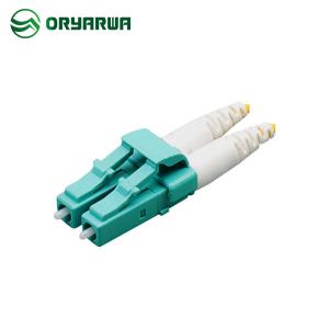 China LC UPC 2.0mm 18mm Boot Ferrule Fiber Optic Connector SM Duplex on sale