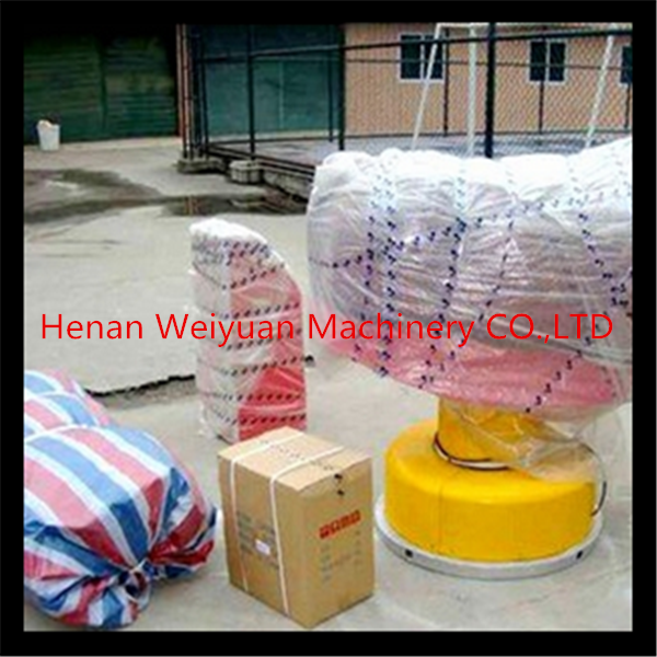 Giant Mechanical Rodeo Bull With Inflatable Mattress Interactive Game In Amusement Park