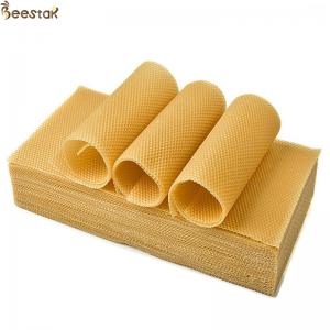 China C 100 natural beeswax Honeycomb Frame Beeswax Foundation Sheet on sale