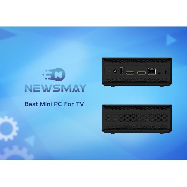 Dual Brand Wifi Fanless Desktop Computer Intel Chipset 5.08in X 5.08in X 1.89in