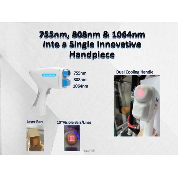 Multi Functional 4 Handpieces 808nm Diode Laser Machine Oem Odm