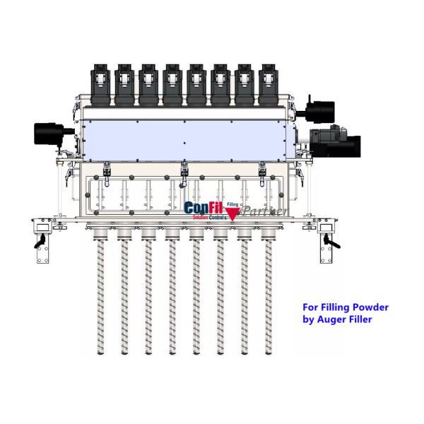 Vertical 8 Lanes Stickpack Packaging Machine For Powder Granular Liquid