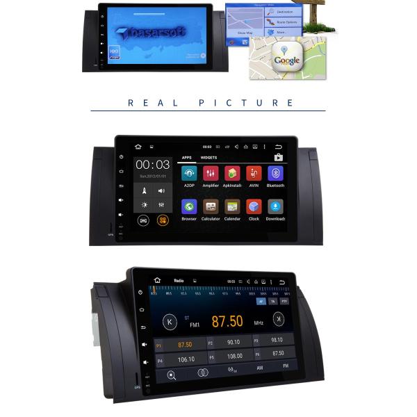 BT Audio Dvd Player Auto Bmw , Rear Camera Bmw E53 Dvd Player 2GB DDR3 RAM