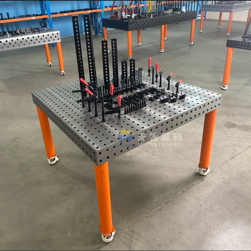 D16 Modular 3D Assembly Table with Quick Locking Pin System