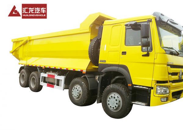 Buy Mining Stone Sand Dump Heavy Duty Tipper Trucks SINOTRUK HOWO A7 420hp 12 Wheels at wholesale prices