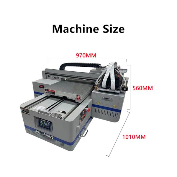 Hot Sale Automatic A2 A3 Size 4060 Multifunction Mini Uv Flatbed Printer TX800/dx8 Plastic Phone case Mug Pen Uv Printer