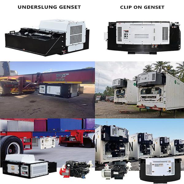 Reefer Container Power Requirements 110-460V Portable Silent Diesel Generator Reefer Generator Genset