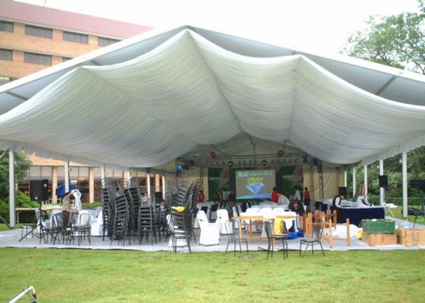 Buy Clear Span 100 - 200 People Outdoor Event Tent Movable Aluminum Frame Material at wholesale prices