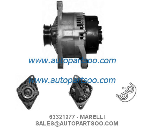 063377491010 63377491 - MARELLI Alternator 12V 140A Alternadores