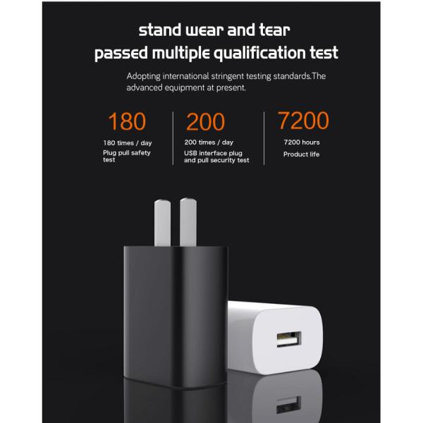 CCC charger 5V2A charging head 3C certification single USB plug direct charge flat phone household charger