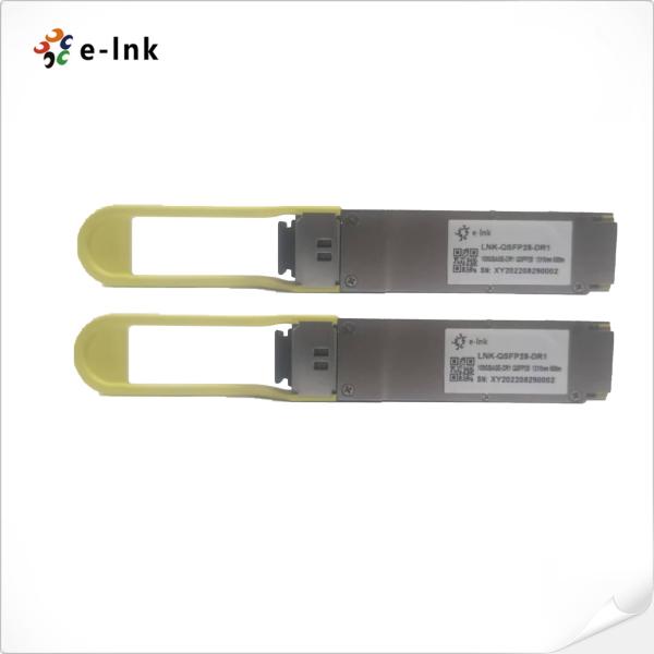 Buy QSFP28 Optical Module Transceiver 100GBASE-DR1 1310nm 500m Duplex LC Connector at wholesale prices