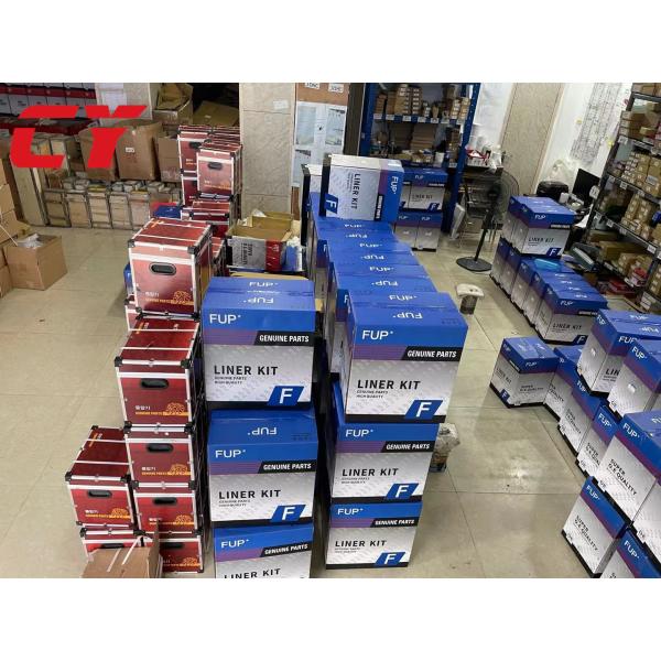 PSK J268 Engine Cylinder Liner Kit Piston With Square Top Piston Ring