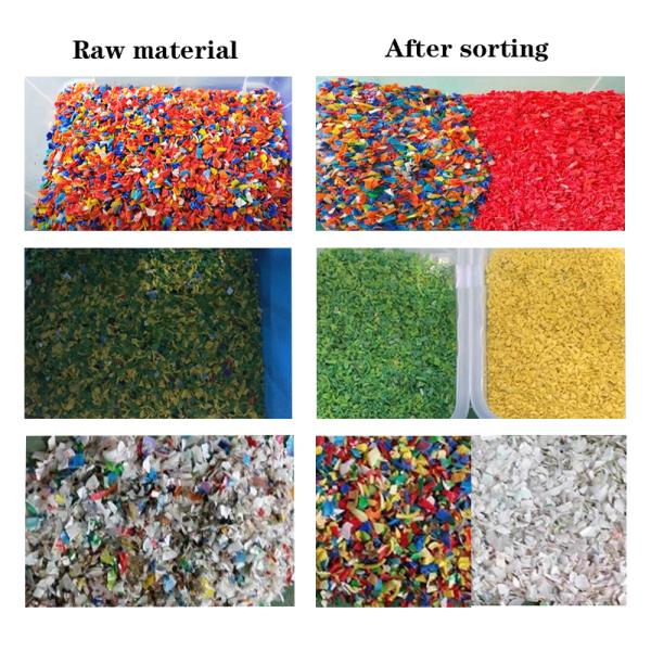 Wenyao Intelligent Optical CCD Camera PET PP PLA Plastic Color Sorting Machine