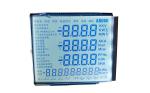 7 Segment Transflective Lcd Module , Monochrome Fstn Lcd Module For Electric