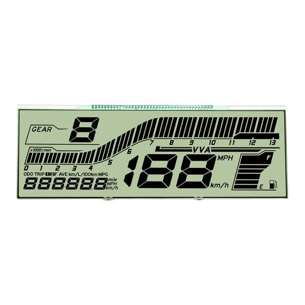 TN HTN LCD for Speedometer LCD Screen Only for R15 V3 Version Custom Segment LCD Display