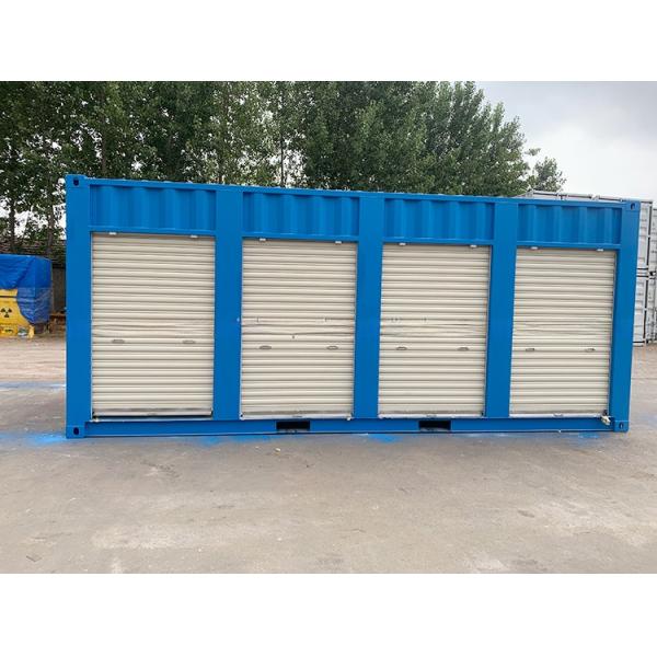 20 Feet Length Roller Shutter Door Self Storage Shipping Container 20ft