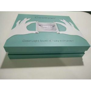 Fancy C2S Rigid Paper Boxes With Logo Printed Rectangle Package