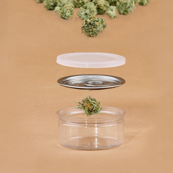 Eco-Friendly PET Plastic Jars For Food Packaging