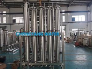 China ISO GMP Multi Column Distillation Stills Water Distillation Unit For Water Injection on sale