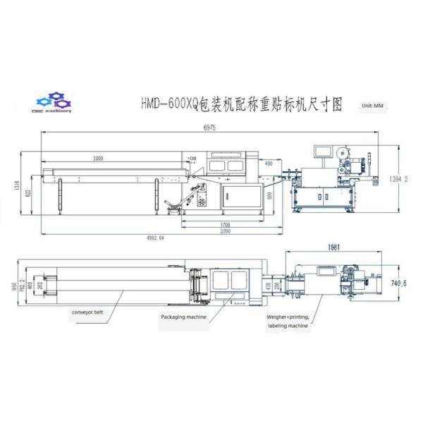 Full Automatic Vegetable Flow Pack Packing Machine Horizontal Pillow Bag Type Vegetable Packaging Machine