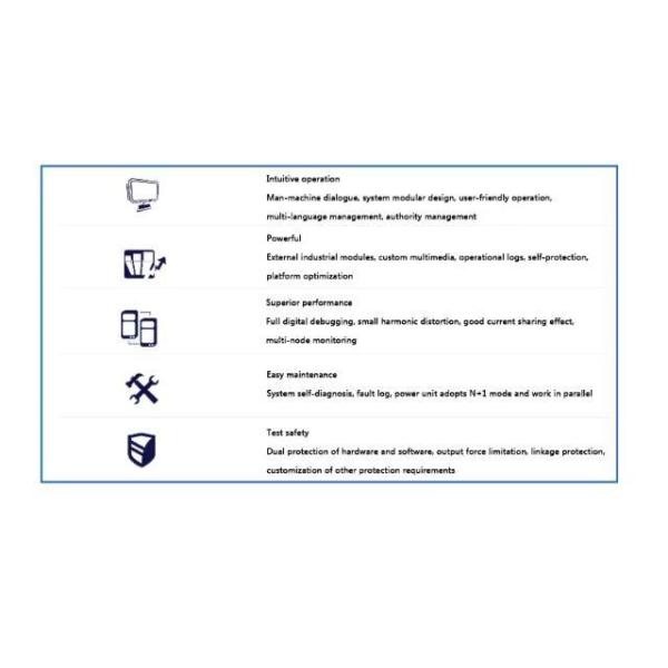 IGBT Power Amplifier Vibration Machine Test For Vibration Test System