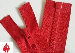 Quality Fire Retardant Vislon Zipper, one way / open end / vislon FR tooth / aramid tape for sale