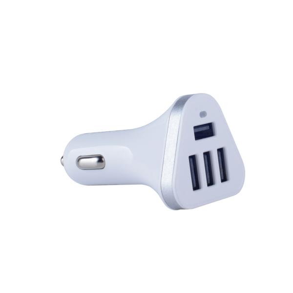 4 US multi-port, 5V, 4.8A car charger