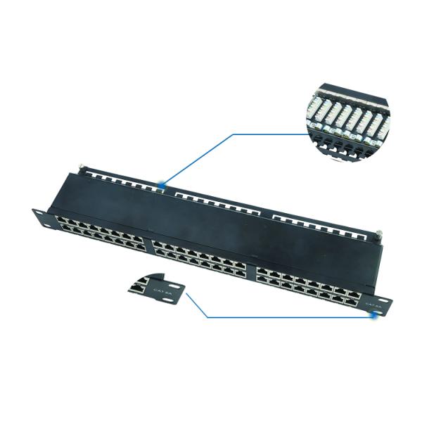 Dual Home Network Patch Panel CRS Material FTP Type ISO Certification