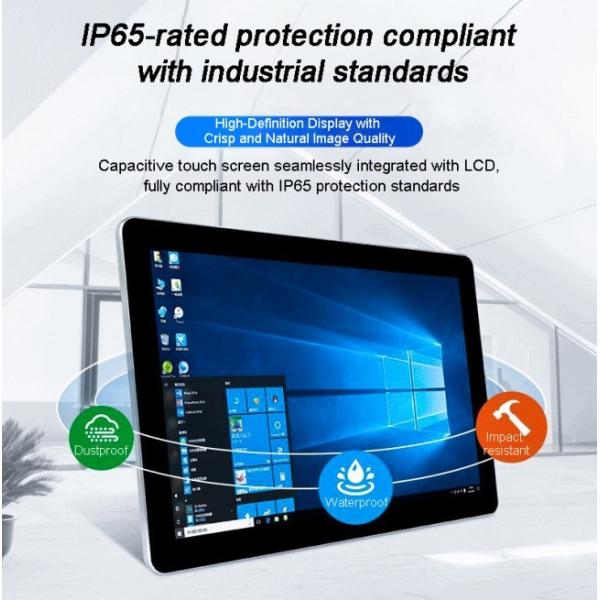 12.1 Inch Industrial Touch Computer Quad Core 1024*768 Resolution Win10/11 Linux Waterproof Tablet PC Desktops All in One Pc