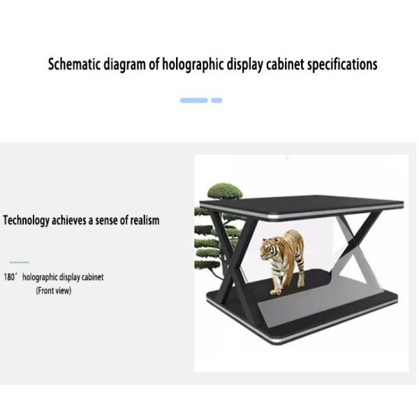 180 Degree 3D Hologram Display 22" Full HD Floating Hologram Box