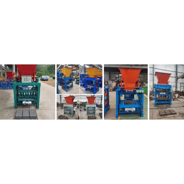 Customized Voltage Easy-Operation Semi-Automatic Paver Block Brick Making Machine