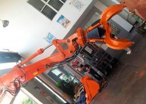 China 570kg Excavator Rotating Grapple Hardox450 For Handling Steel Scrap on sale