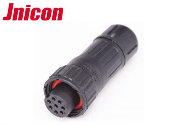 Buy PA66 Waterproof Circular Connector 8 Pin For Power And Data Transmission at wholesale prices