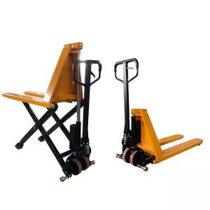 China China Factory Manual And Electric Hand Scissor Lift Pallet Truck/High Lift Scissor Truck on sale