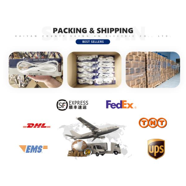 16/3 Indoor Outdoor Waterproof 3 Prong Flexblie SJTW Heavy Duty Electric Custom Extension Cord with and US Plug Standard