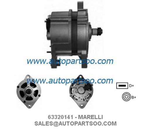 063377491010 63377491 - MARELLI Alternator 12V 140A Alternadores